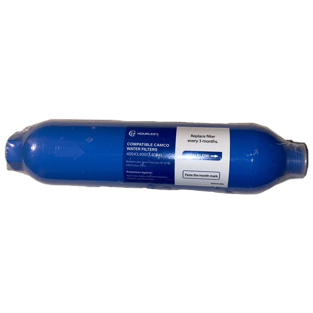 Hourleey RV Inline Water Filter Compatible with Camco 40043, 40013, 40041